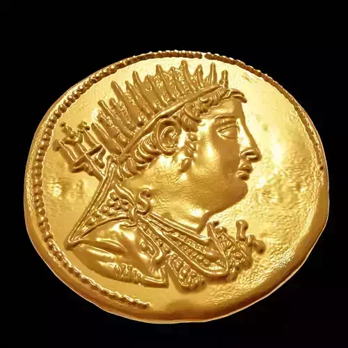 Gold Oktadrachm 3D print model