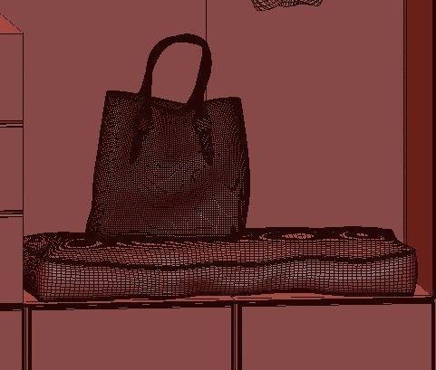 chest of drawers 48 3D model_5