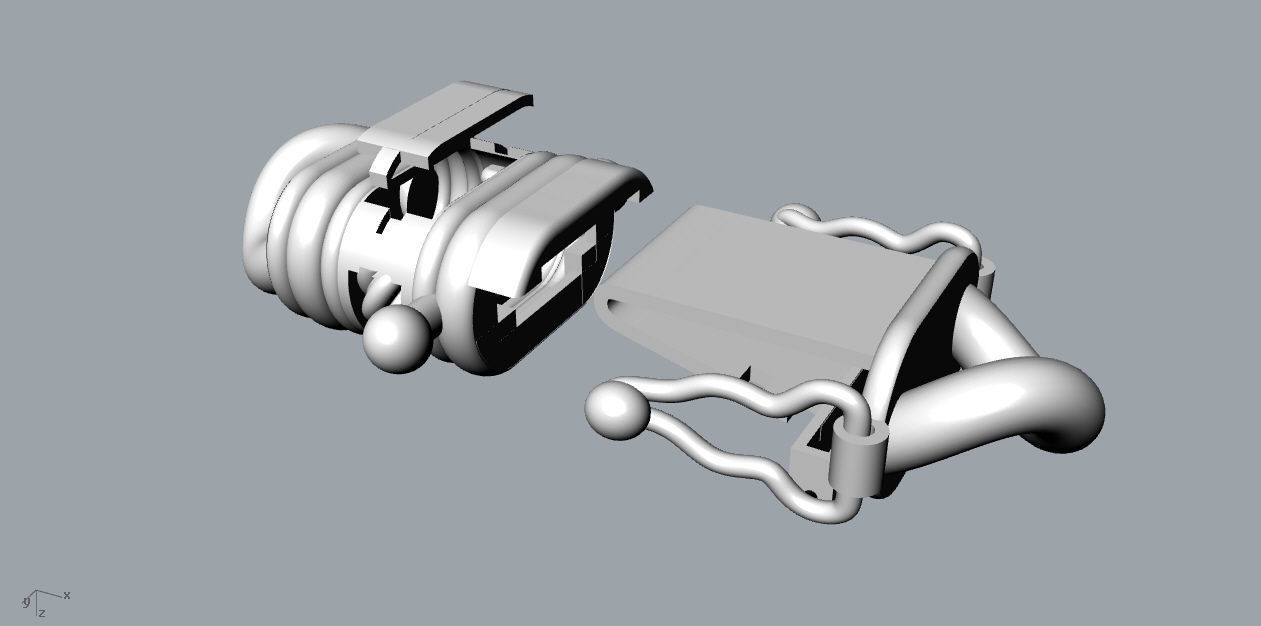 Chain Bracelets 22 3D print model_8