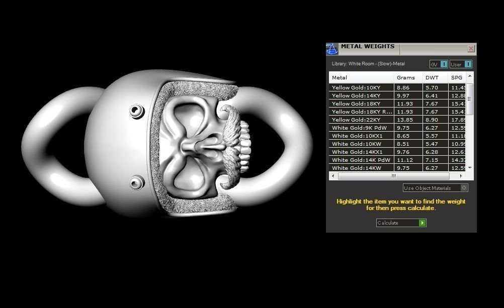 Chain Bracelets 22 3D print model_11