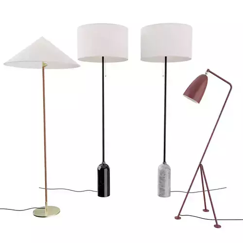 GUBI Floor Lamps Collection 