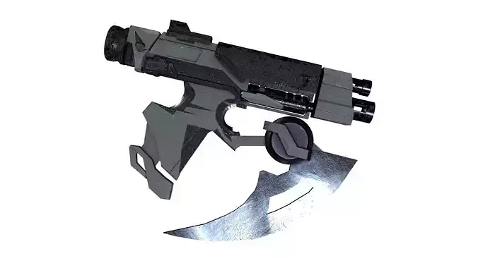 sci-fi gun