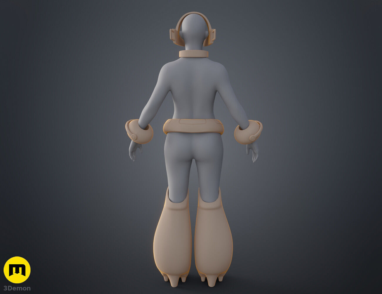 Ochako Uraraka Cosplay Armor 3D print model_14