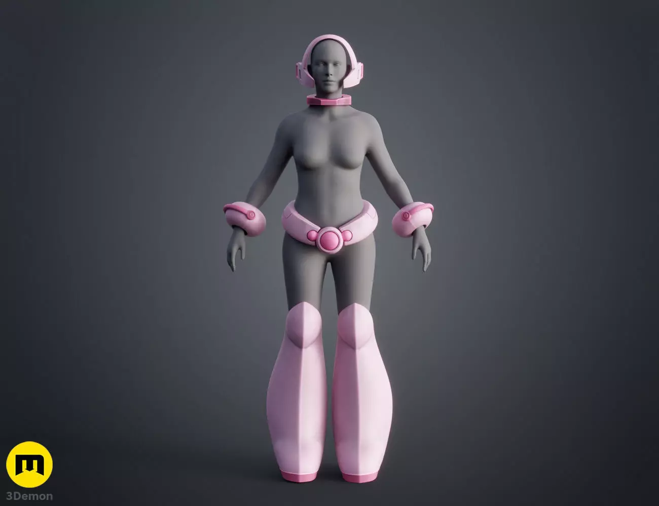 Ochako Uraraka Cosplay Armor 3D print model_0