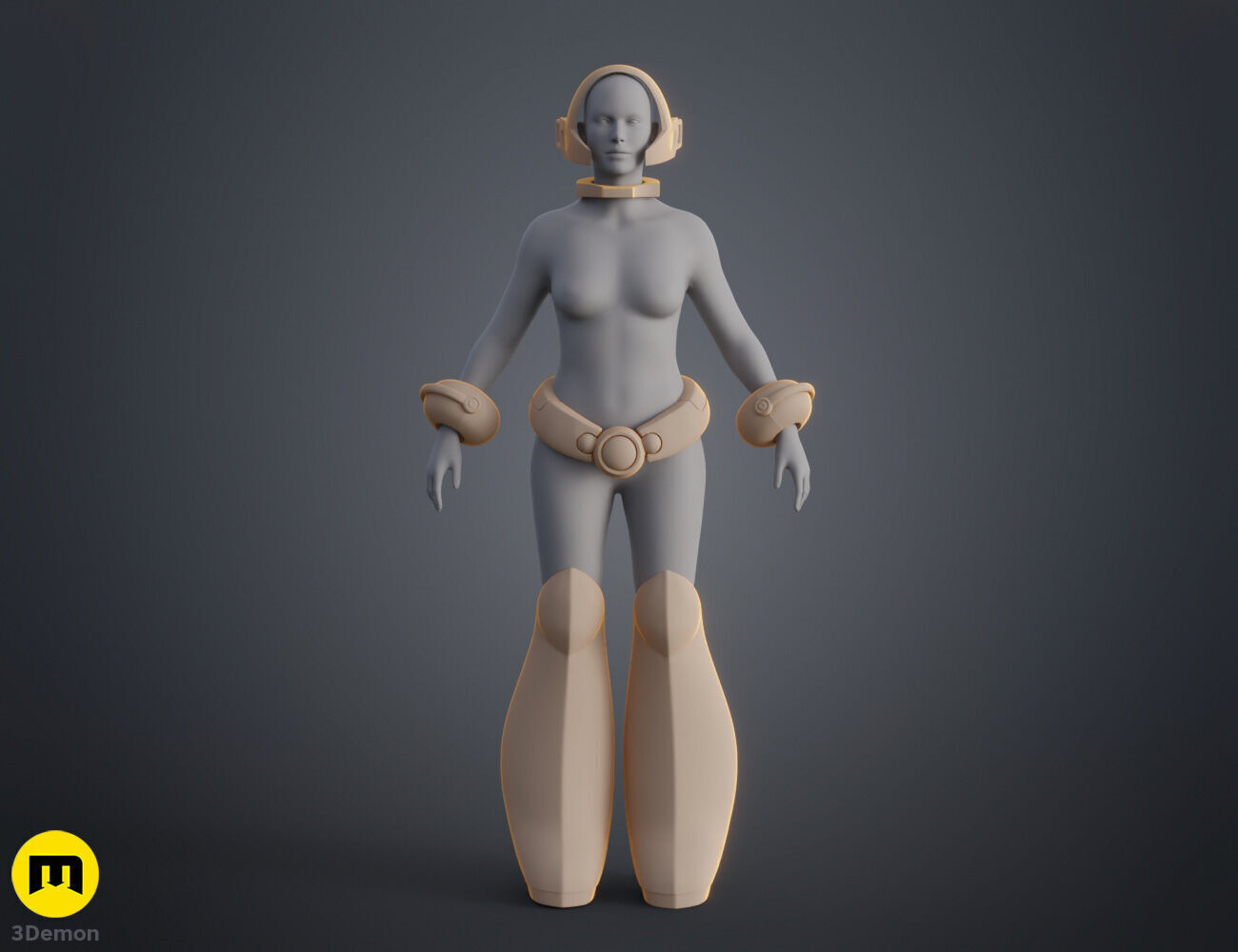 Ochako Uraraka Cosplay Armor 3D print model_11