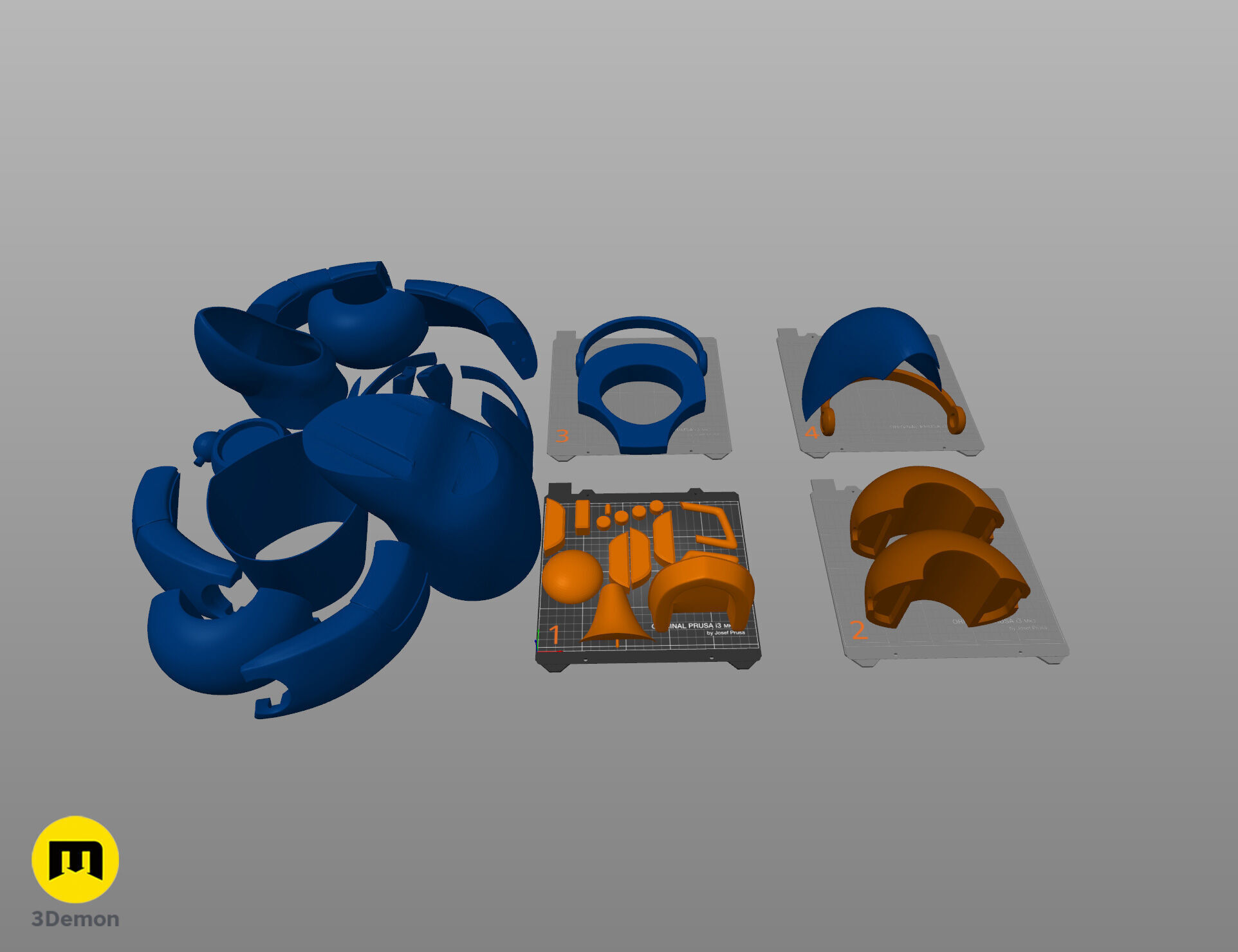 Ochako Uraraka Cosplay Armor 3D print model_4