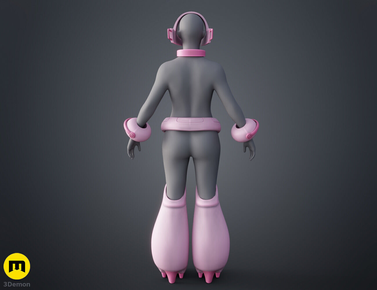 Ochako Uraraka Cosplay Armor 3D print model_6