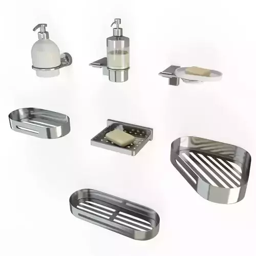 Soap dispensers with Shower Shelves