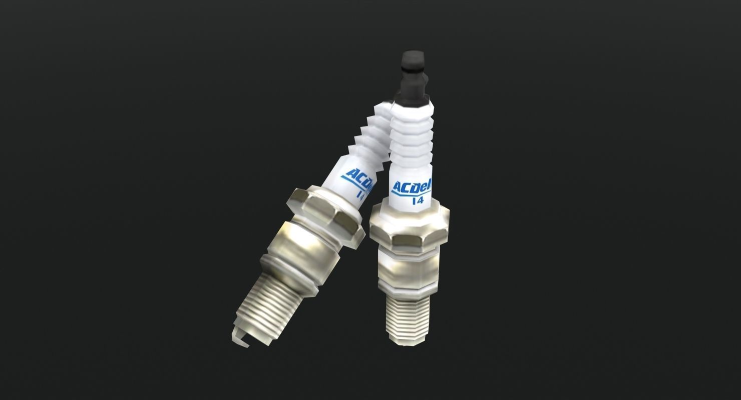 Toyota 2AZ-FE engine Low-poly 3D model_38