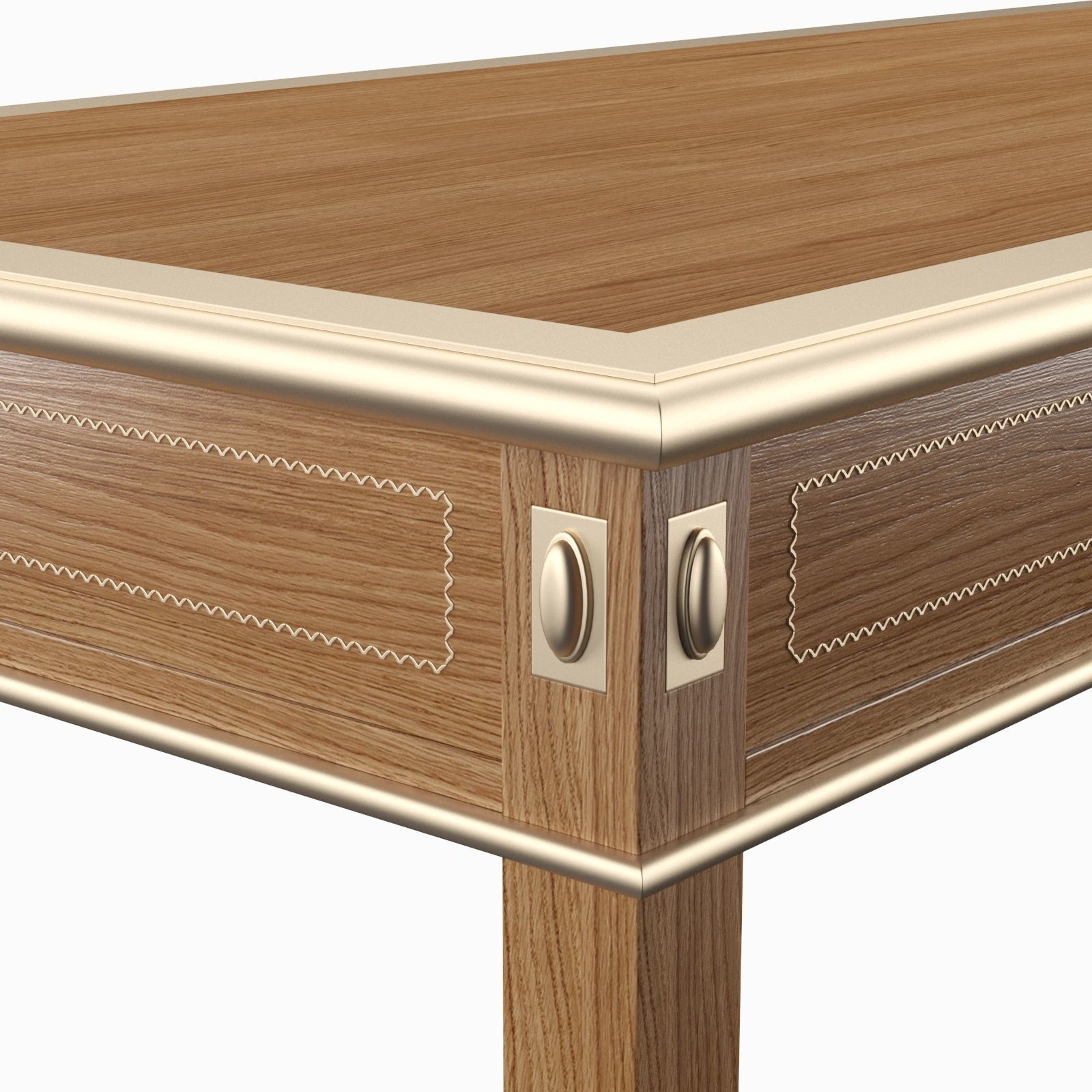 hotel table 3D model_3