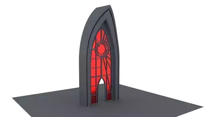 Abstract Stained Glass