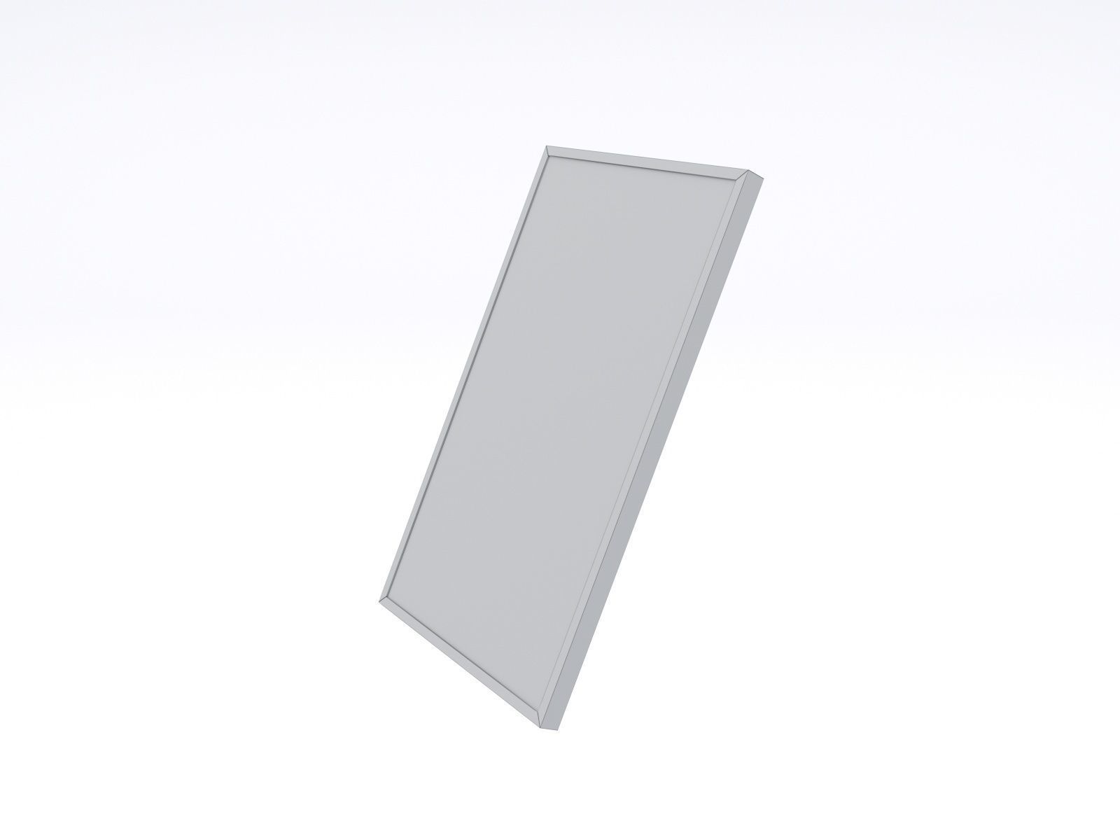 Solar panels Low-poly 3D model_9