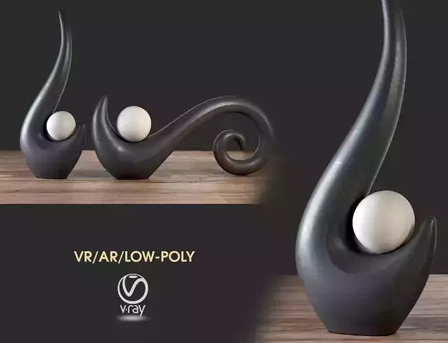 Ceramic Creative Musical Note Sculpture