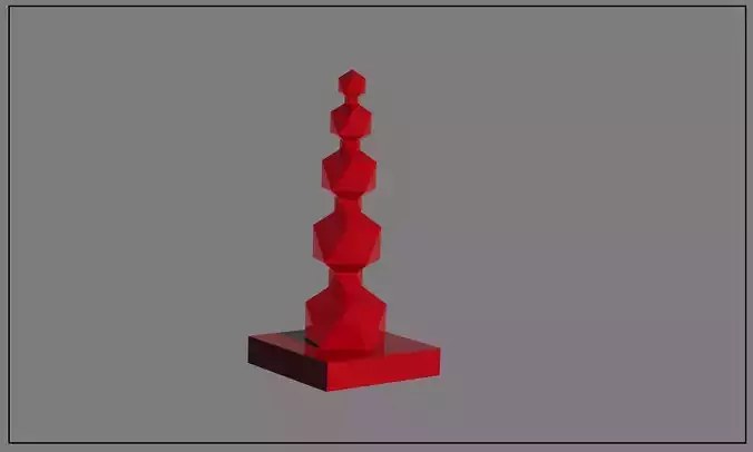 object sculpture 3D model