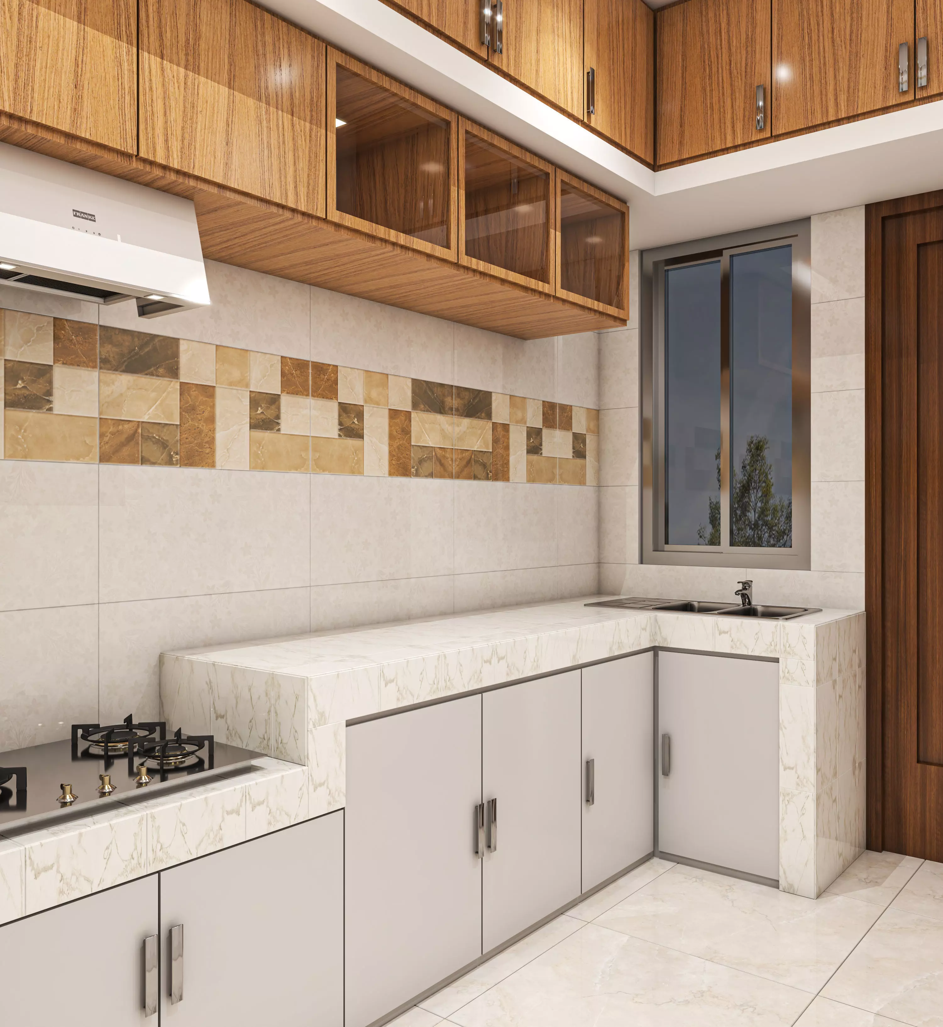 Small Kitchen Free 3D model
