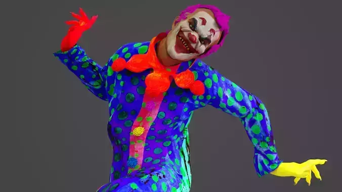  Killer Clown 3D model