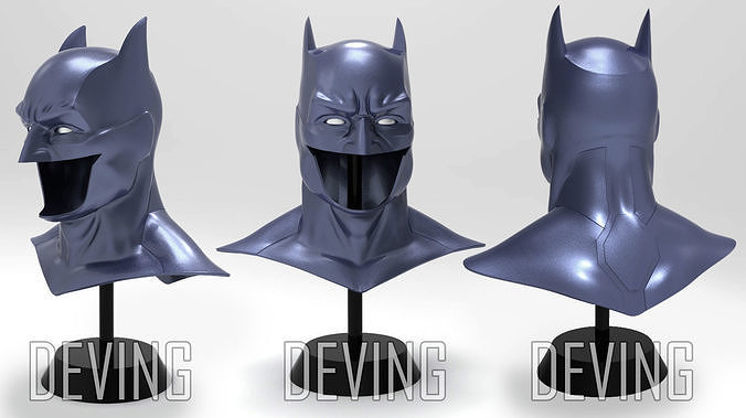 BATMAN REBIRTH COWL 3D print model