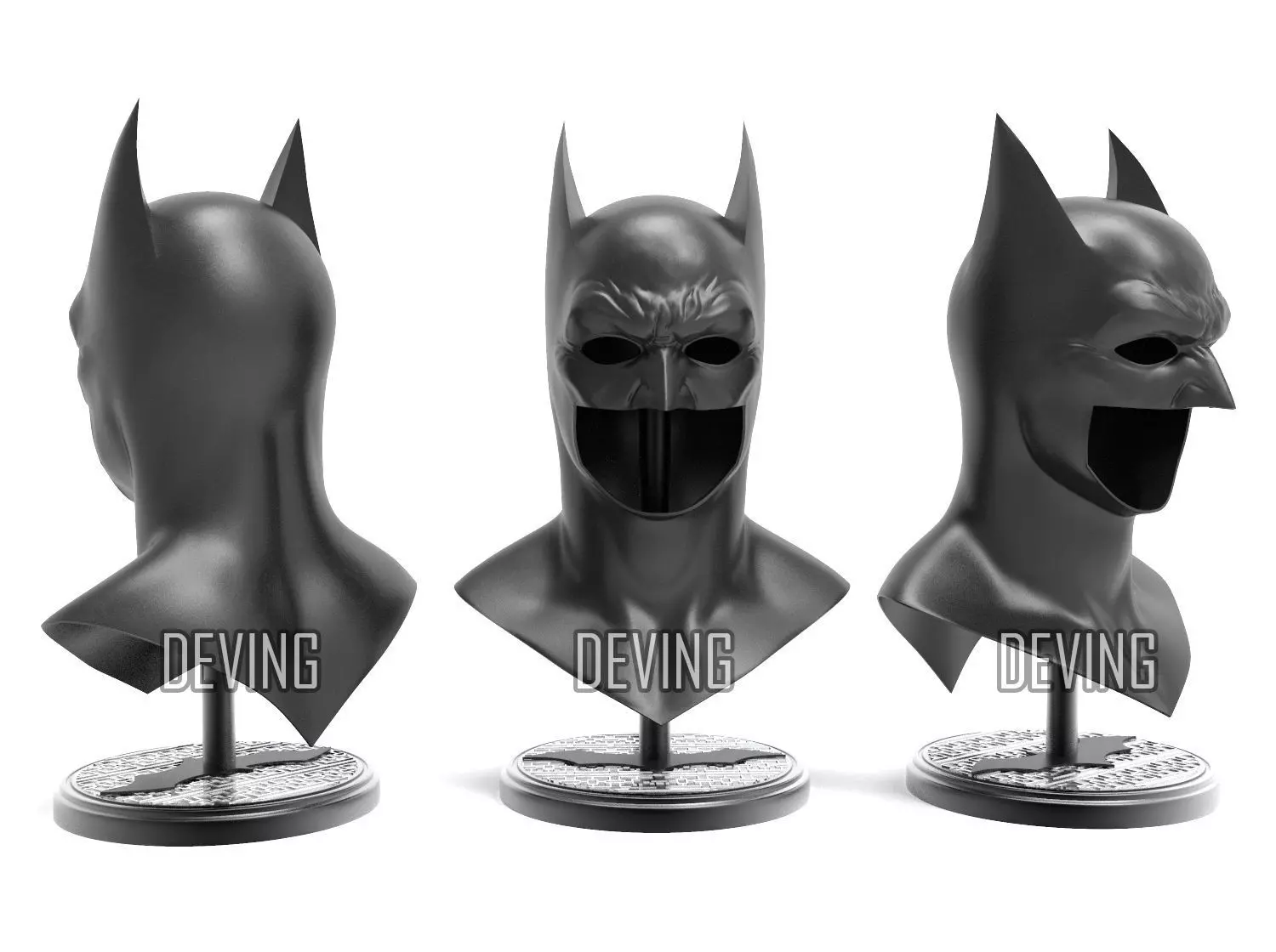 BATMAN DEAD END COWL 3D print model_0