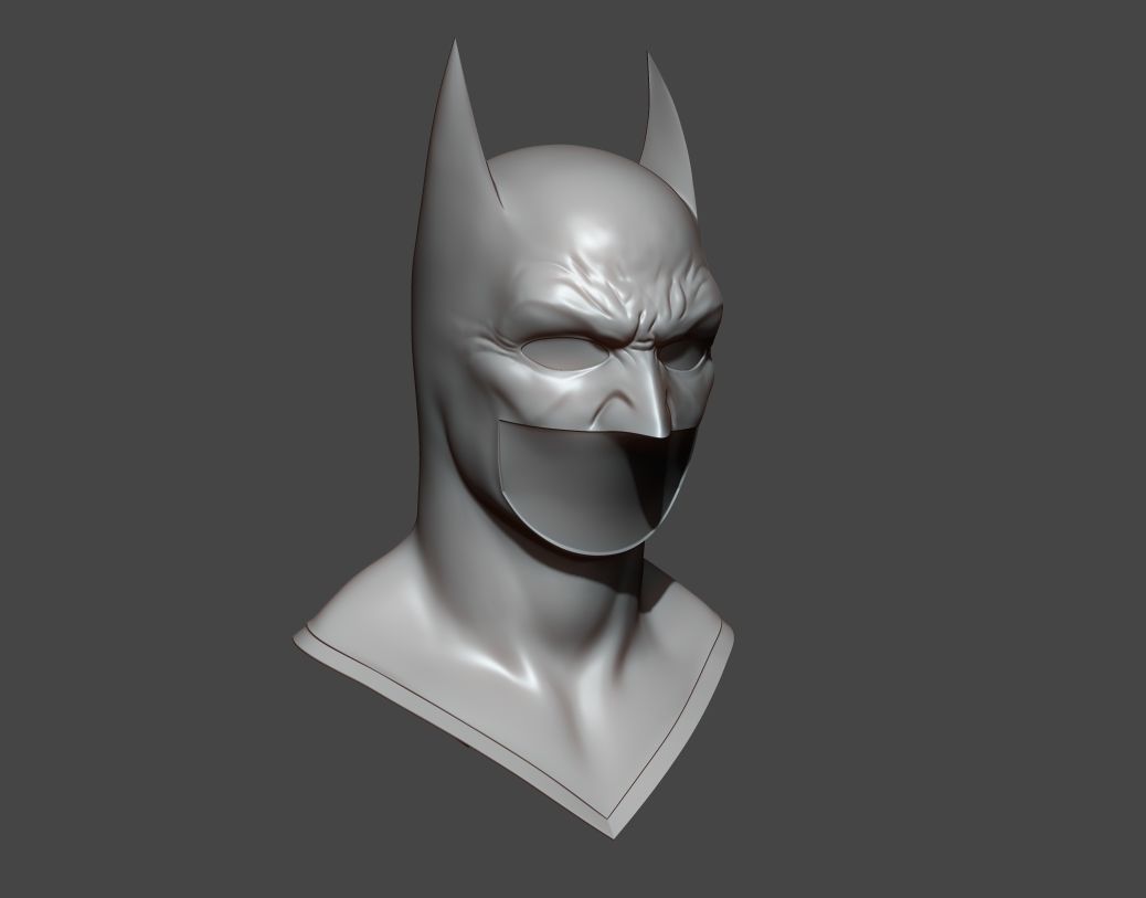 BATMAN DEAD END COWL 3D print model_1