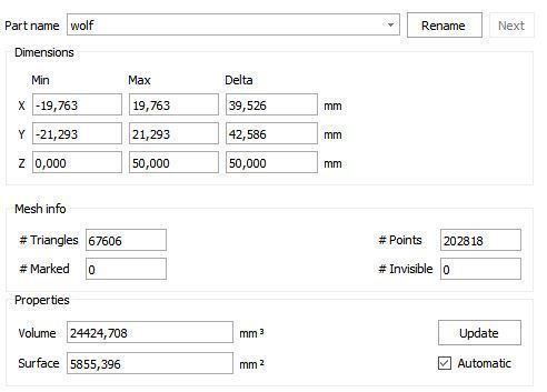 Little wolf 3D print model_9