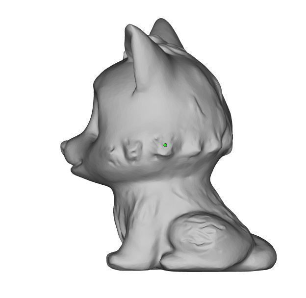 Little wolf 3D print model_2