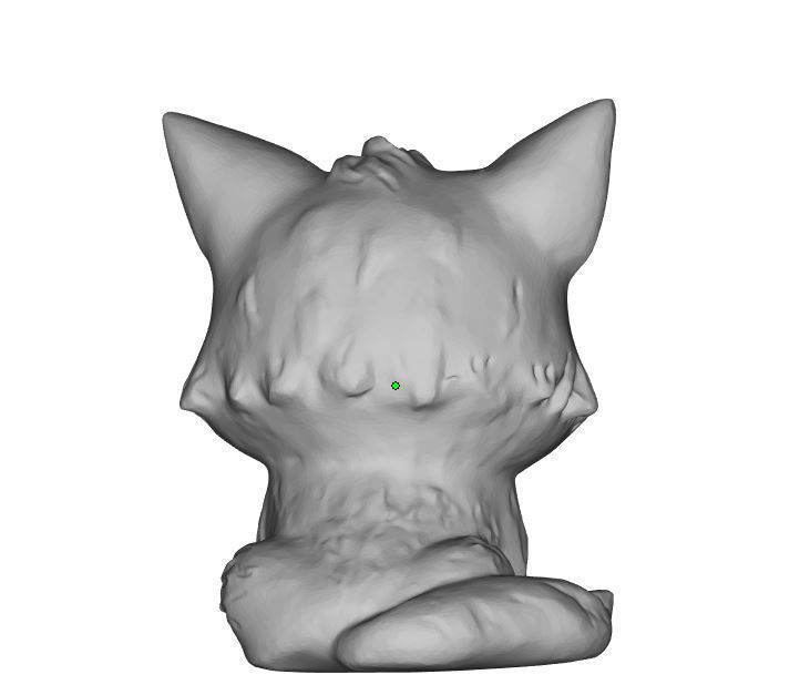 Little wolf 3D print model_3