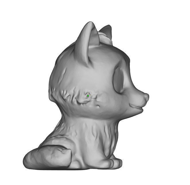 Little wolf 3D print model_4
