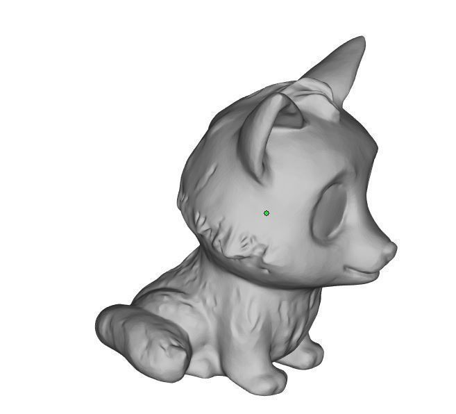 Little wolf 3D print model_7
