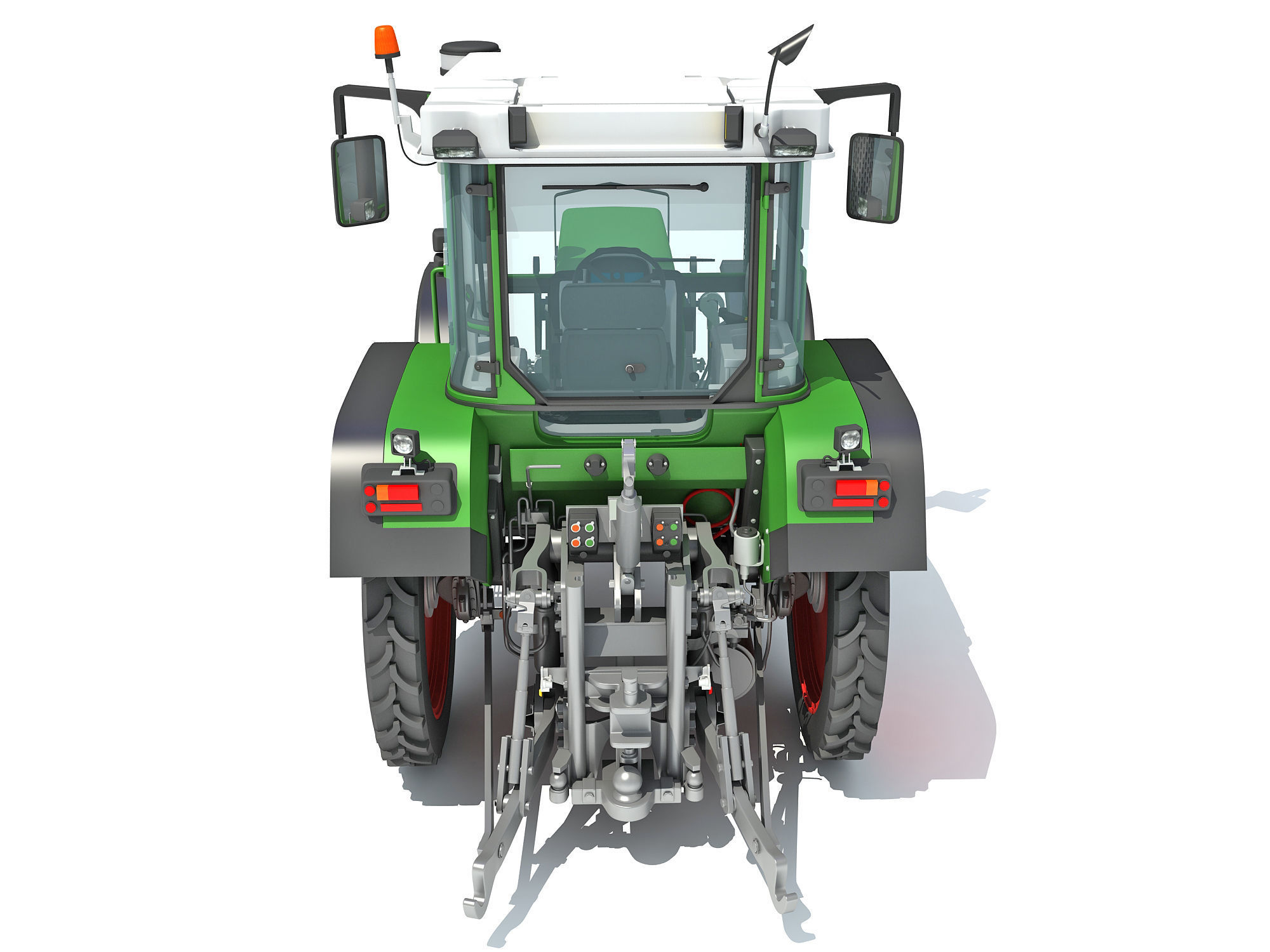 Tractor 3D model_6