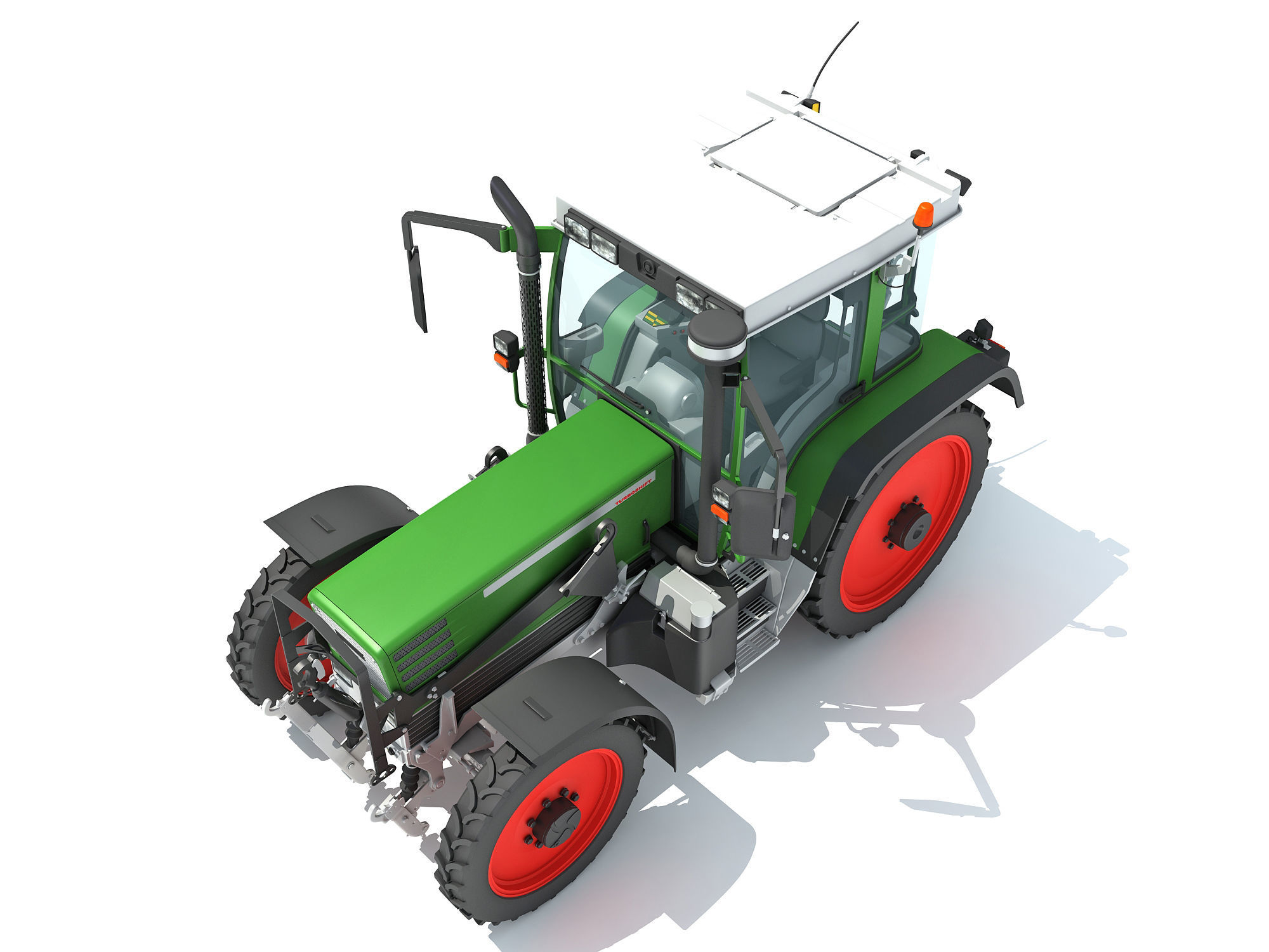 Tractor 3D model_13