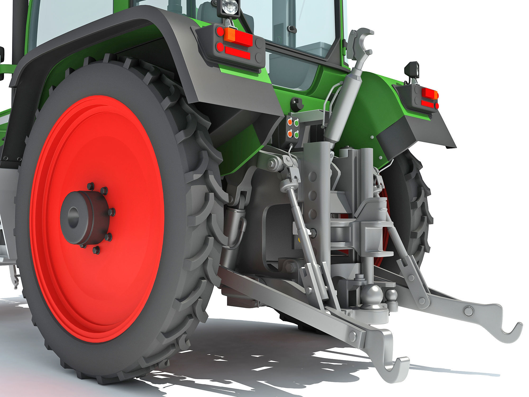 Tractor 3D model_15