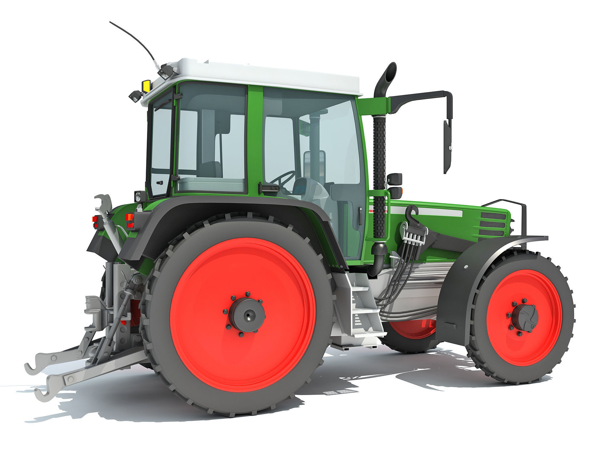 Tractor 3D model_8