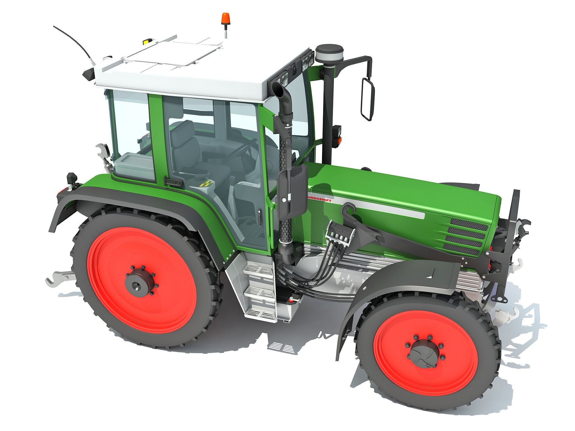 Tractor 3D model_10