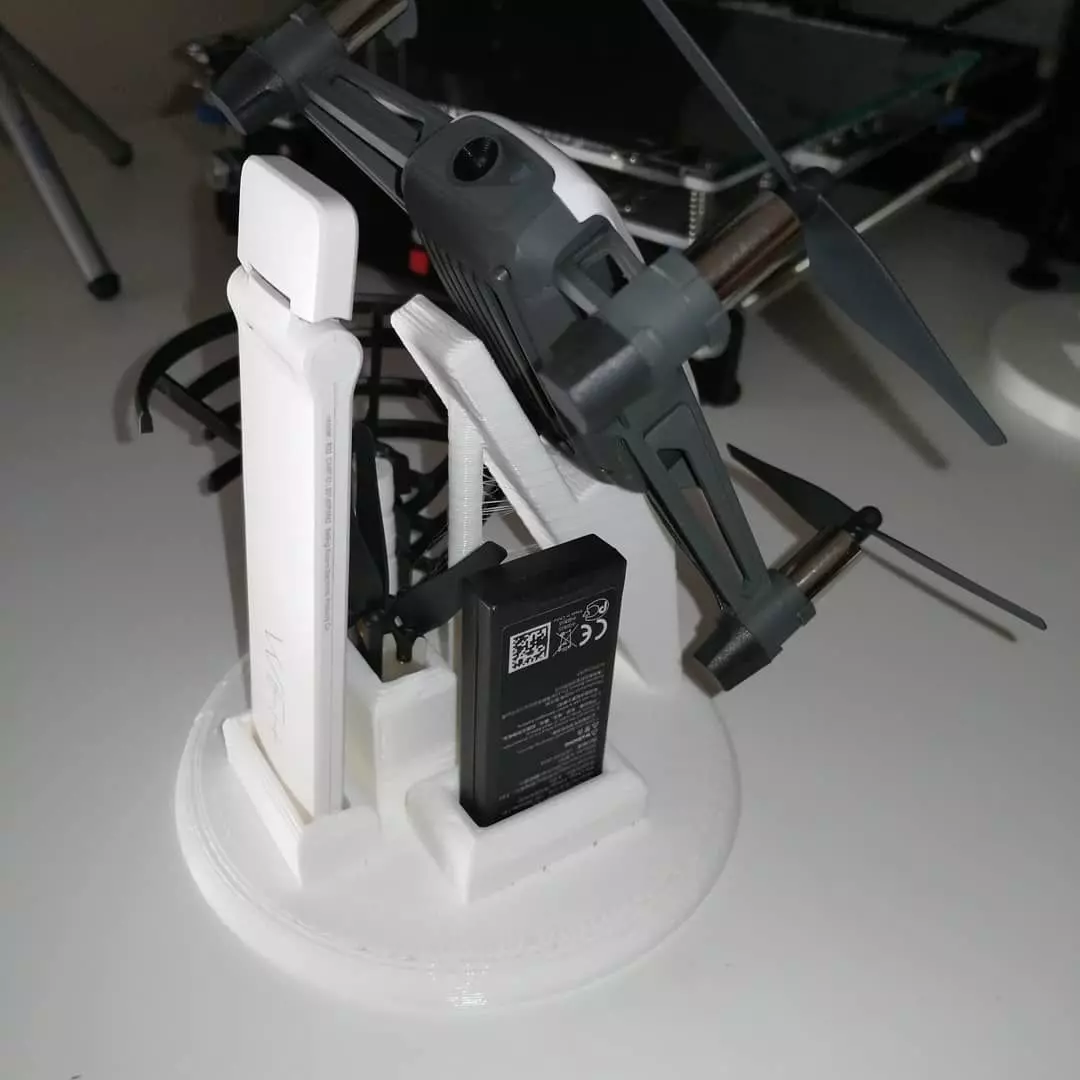 Ryze Tello Display stand 3D print model_0
