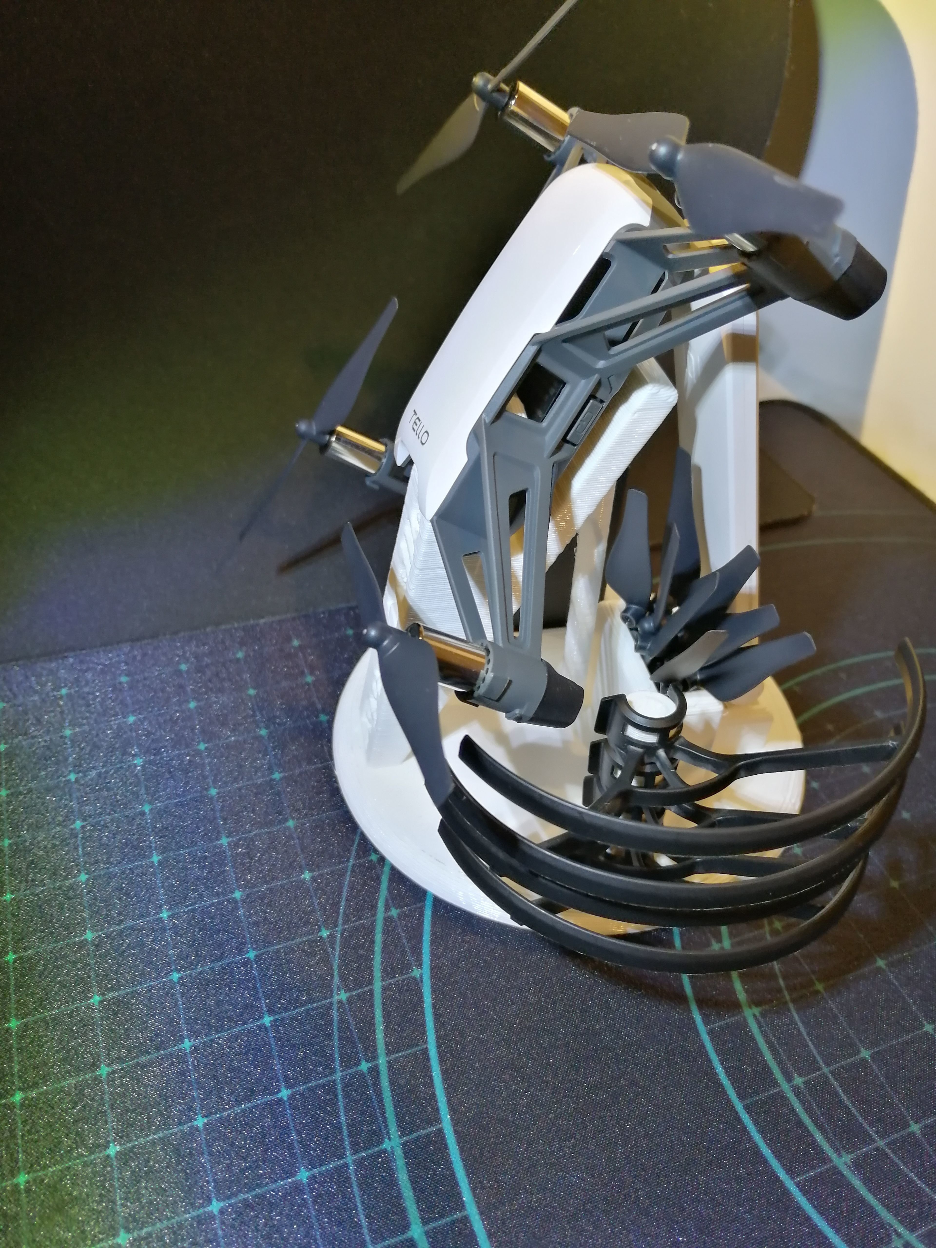 Ryze Tello Display stand 3D print model_4