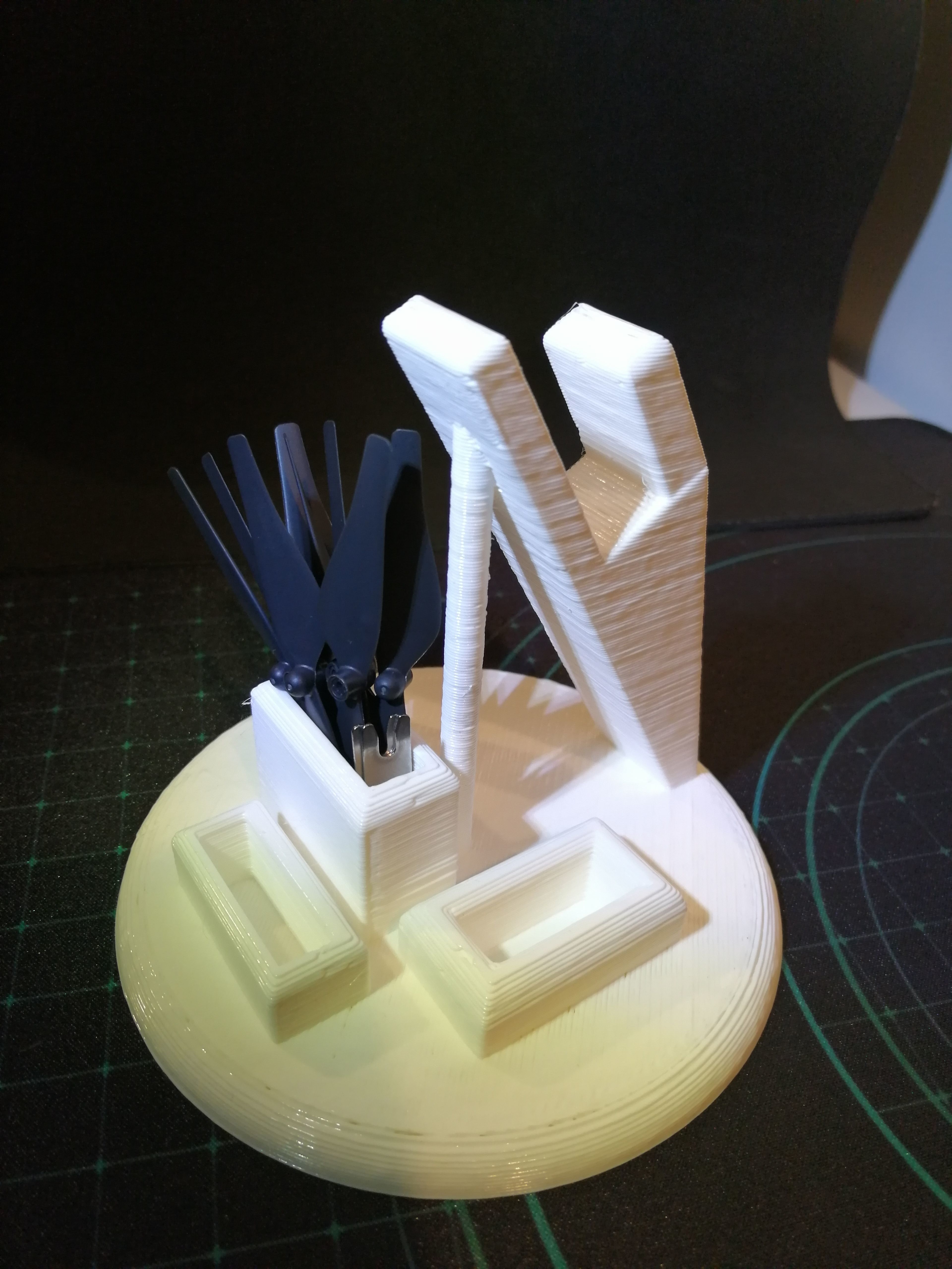 Ryze Tello Display stand 3D print model_2
