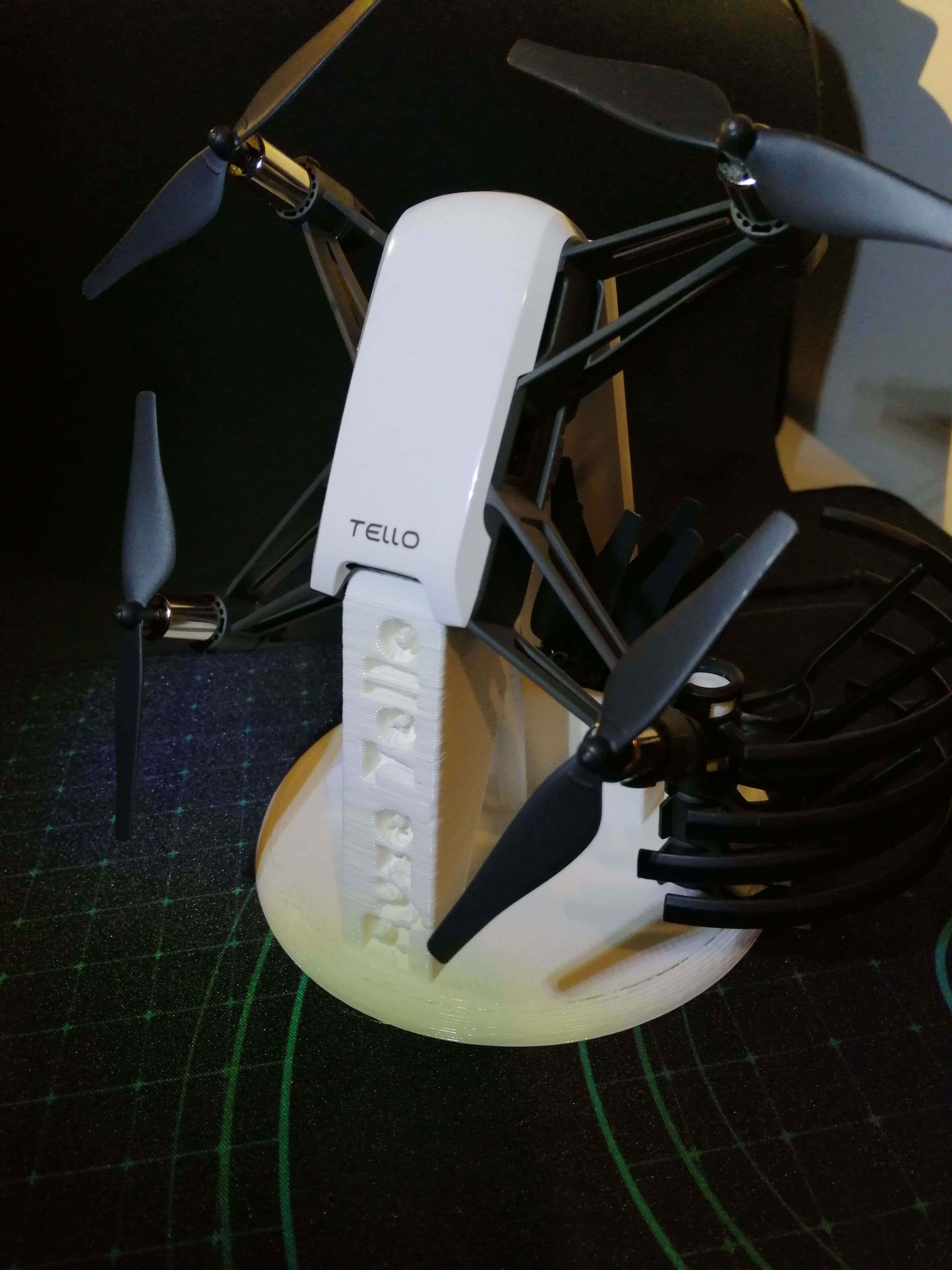 Ryze Tello Display stand 3D print model_5