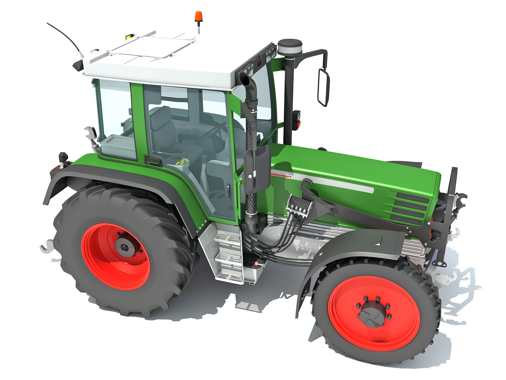 Tractor 3D model_10