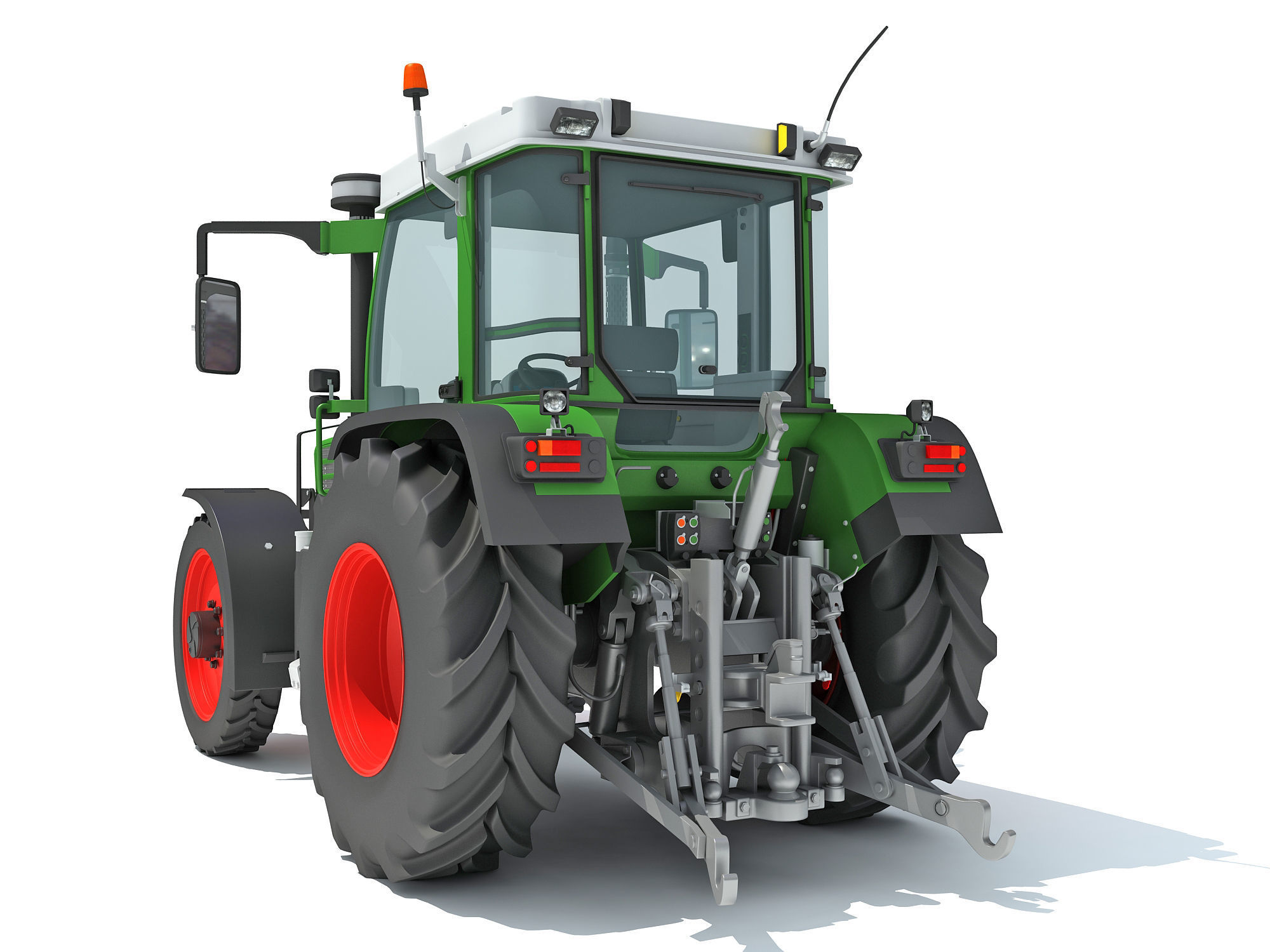 Tractor 3D model_5