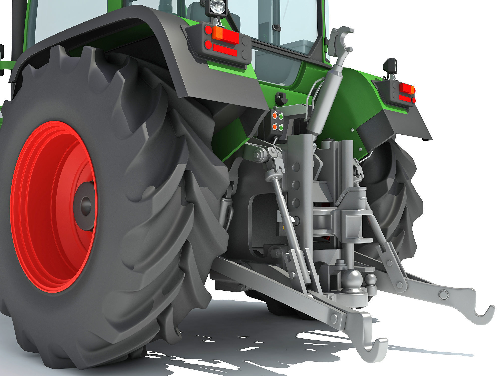 Tractor 3D model_15