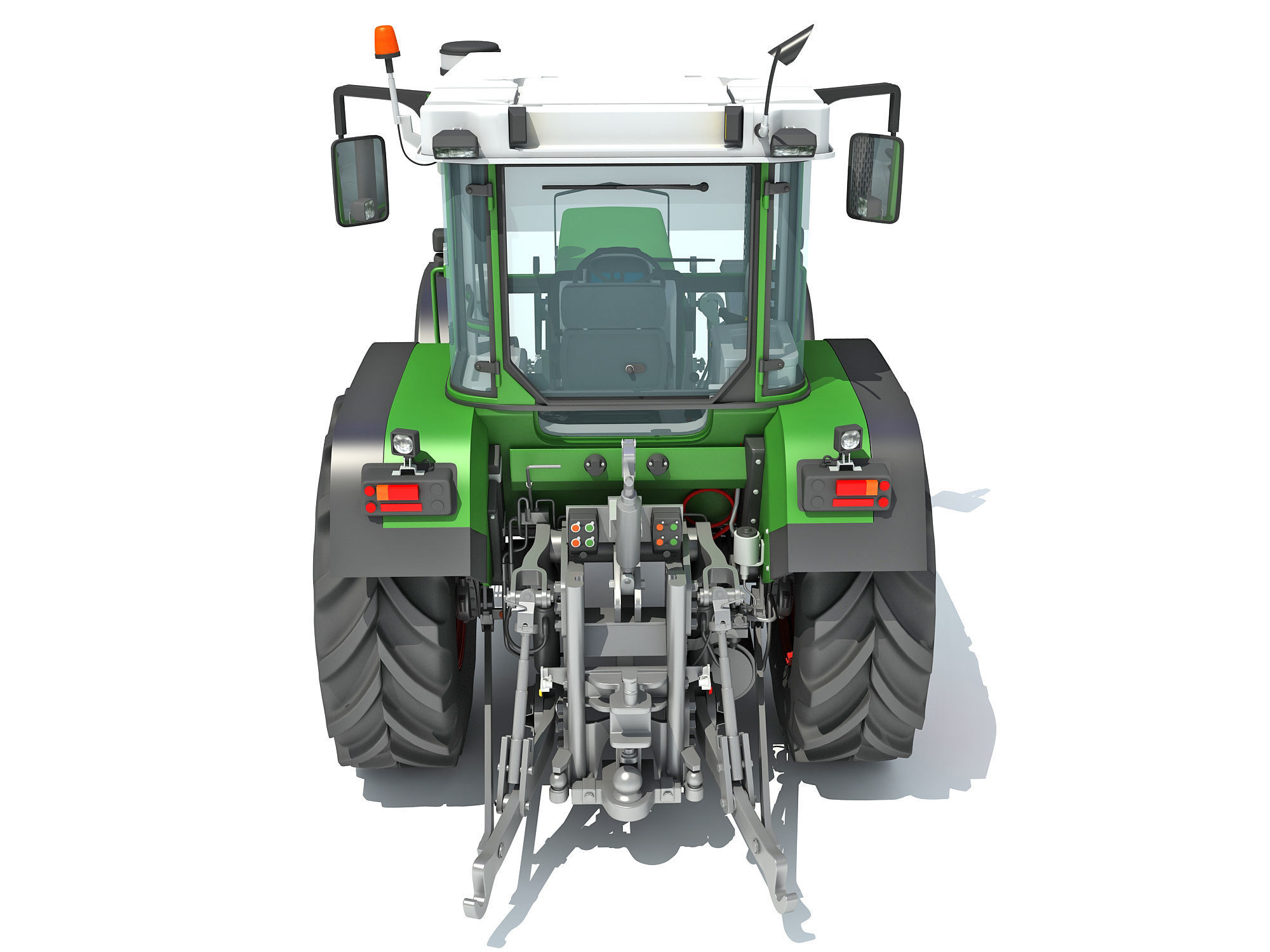 Tractor 3D model_6