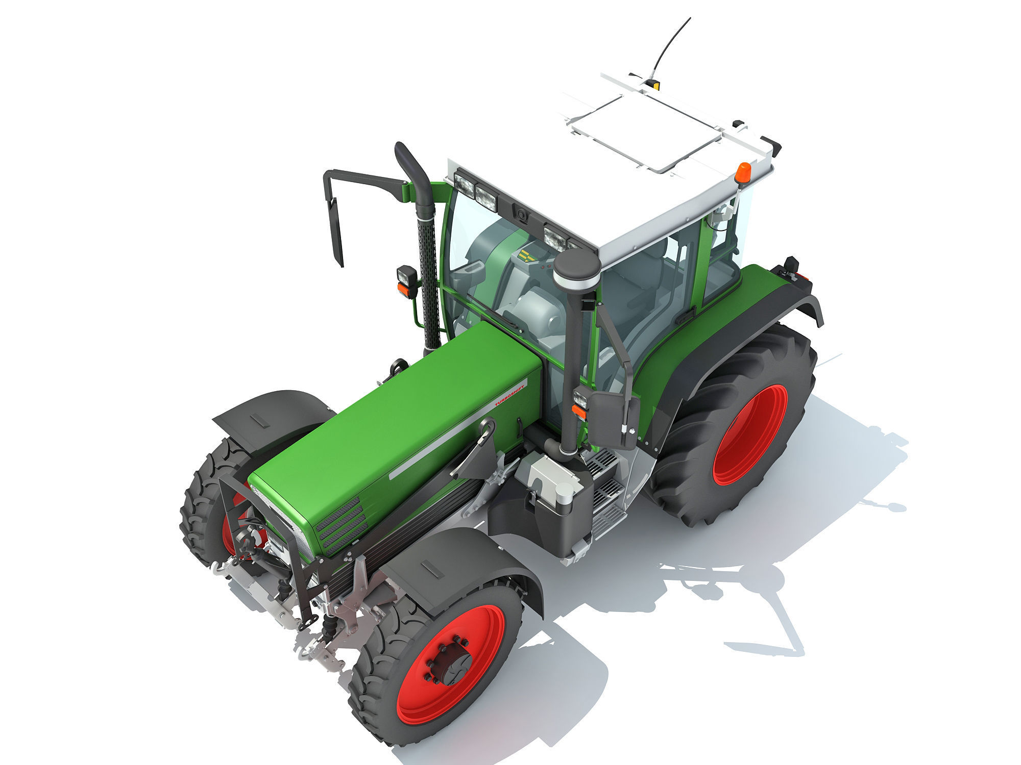 Tractor 3D model_13