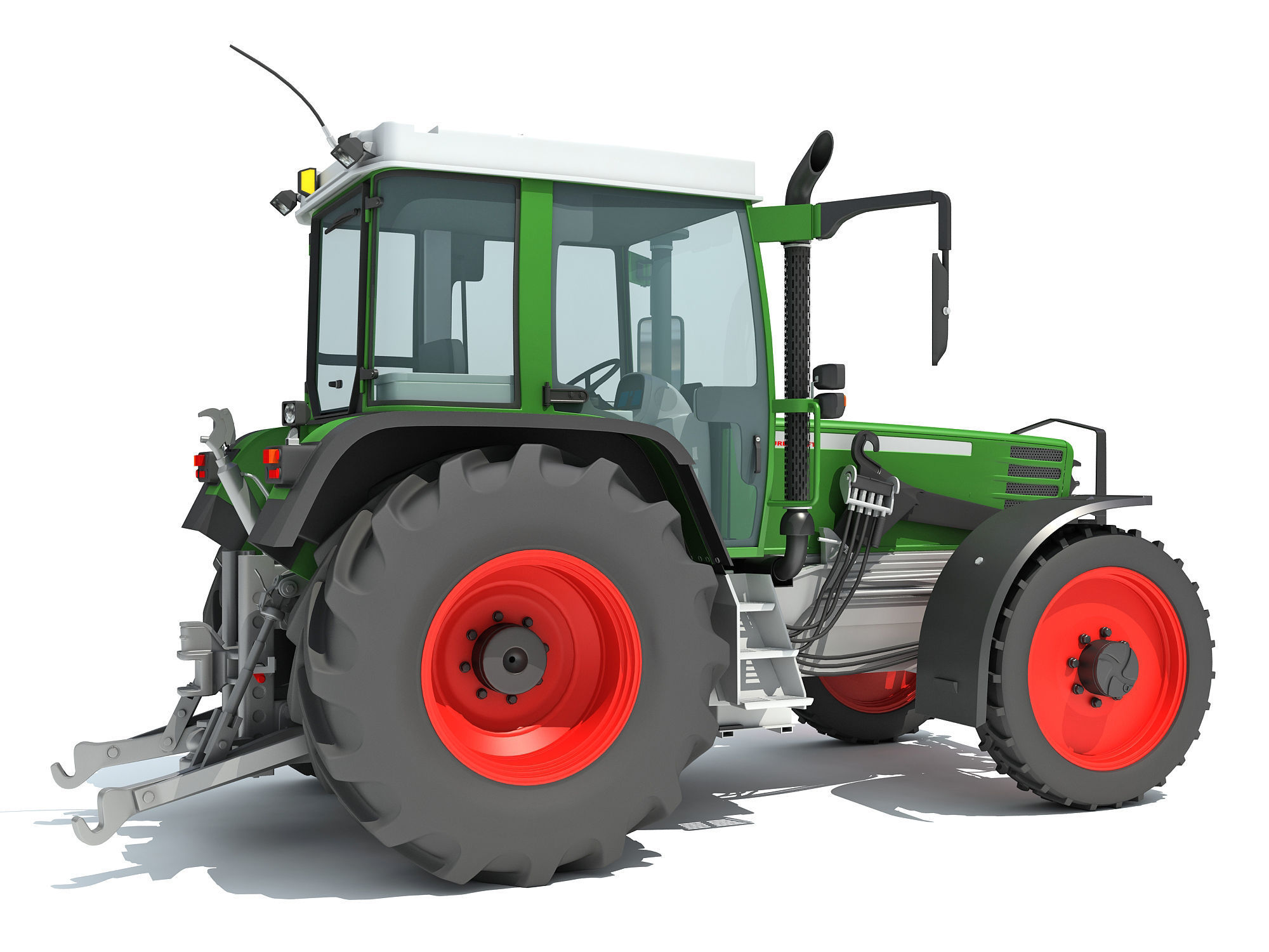 Tractor 3D model_8