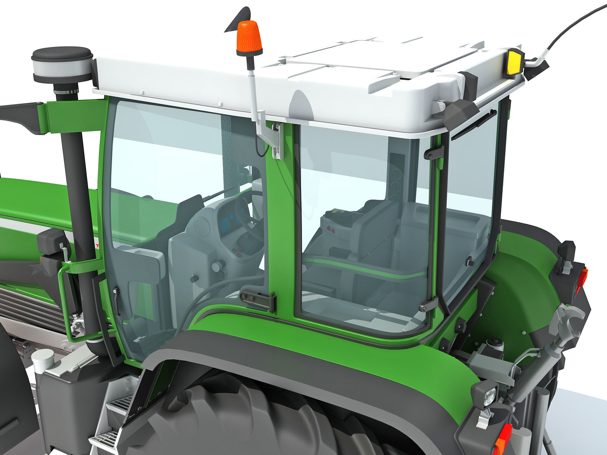 Tractor 3D model_14
