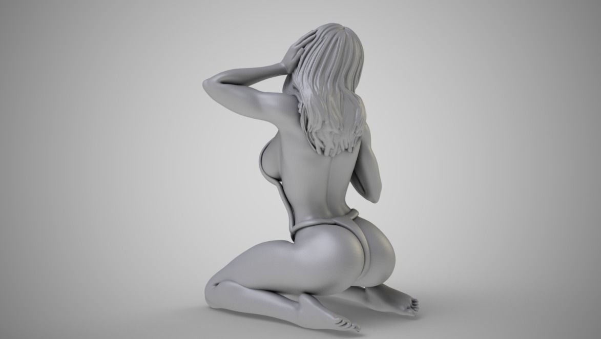 Sensuous Woman 3D print model_5