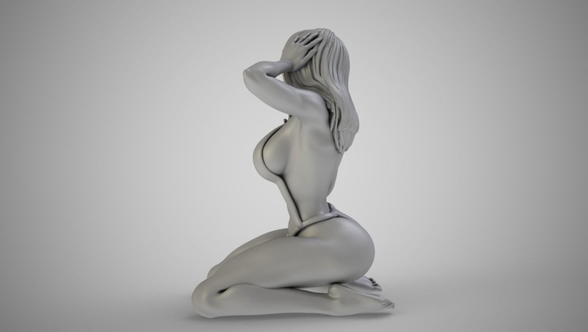 Sensuous Woman 3D print model_4