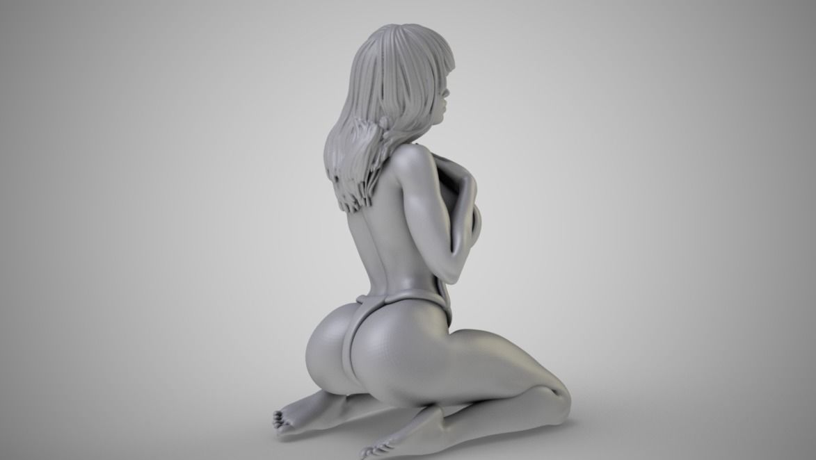 Sensuous Woman 3D print model_7