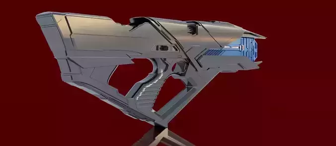 Star Trek Into Darkness Vengeance Phaser Rifle  3D print model