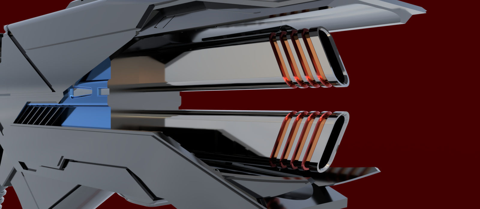 Star Trek Into Darkness Vengeance Phaser Rifle  3D print model_6