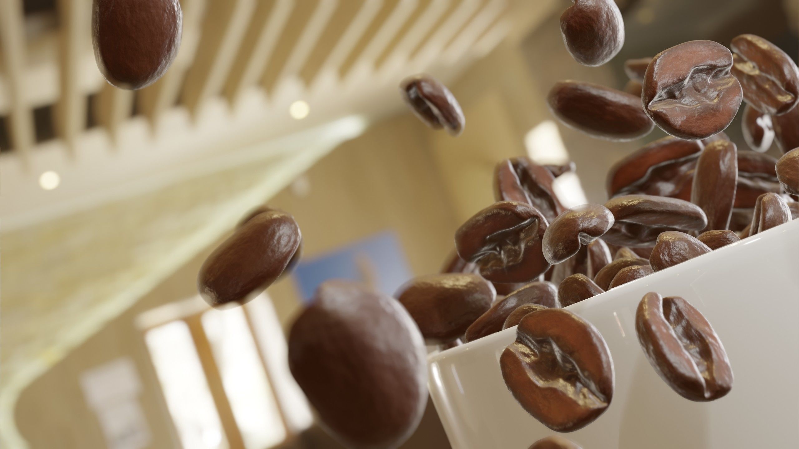 Coffee beans 3D model_3
